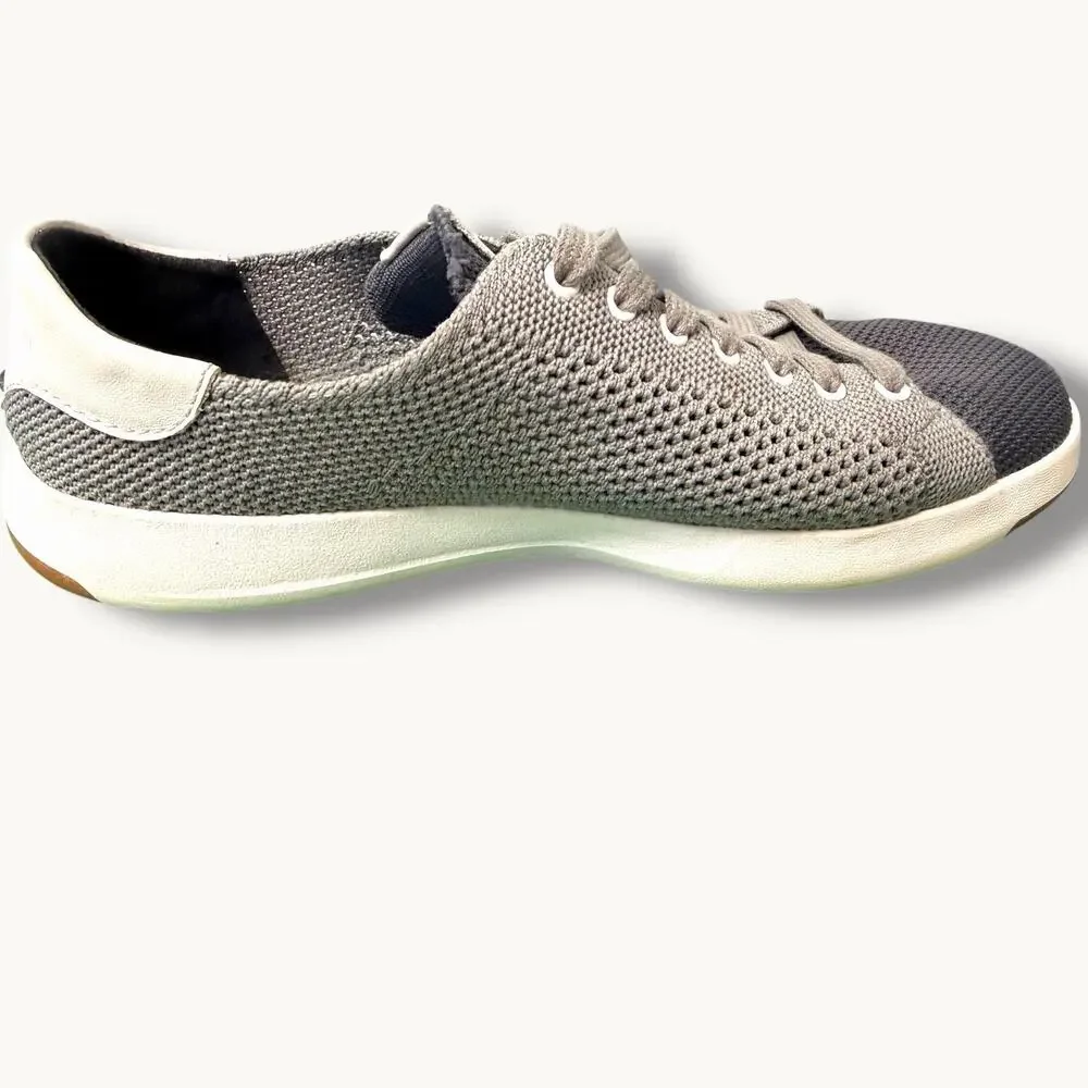 Cole Haan Women's Grandpro Gray tennis knit mesh‎ stitchlite Sneakers Size 8.5 B